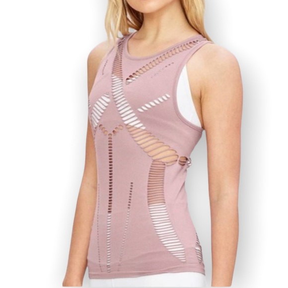 NWOT Alo Yoga Line Cut Out Tank - Picture 1 of 15